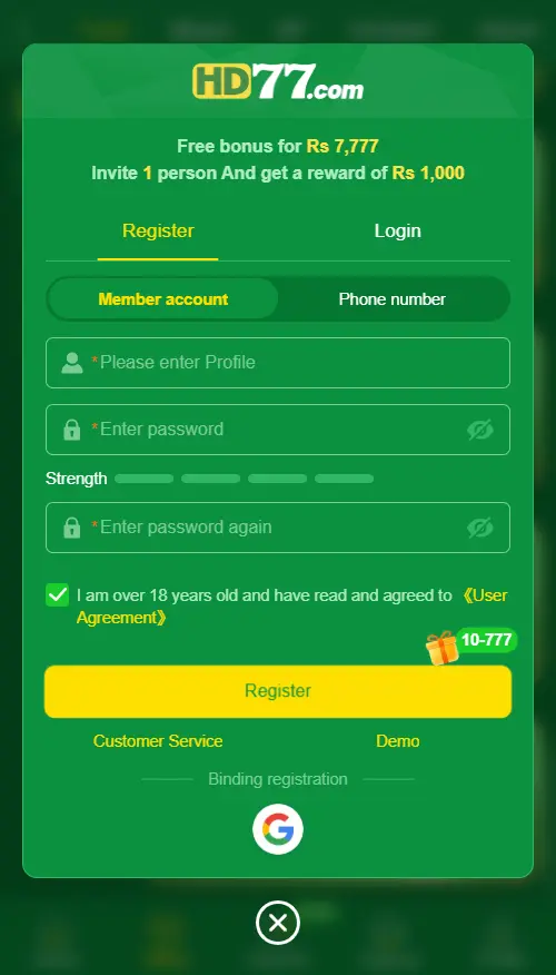 hd77 game app
